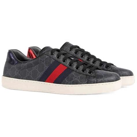 gucci 429445 sneakers c2jh0 1130|Gucci Ace GG Supreme 'Black Grey' .